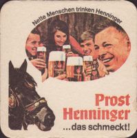 Beer coaster henninger-114-zadek-small