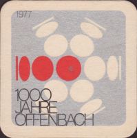 Beer coaster henninger-118-zadek