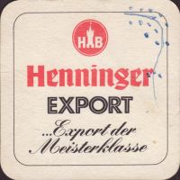 Beer coaster henninger-124