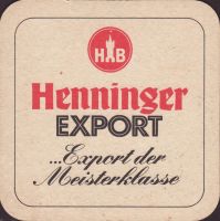 Beer coaster henninger-125