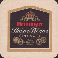 Beer coaster henninger-126