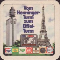 Beer coaster henninger-127-zadek