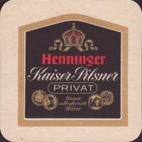 Beer coaster henninger-128