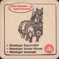 Beer coaster henninger-129