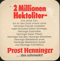 Beer coaster henninger-13-zadek