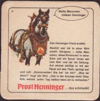 Pivní tácek henninger-138-zadek