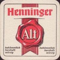 Beer coaster henninger-146