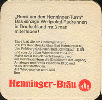 Beer coaster henninger-15-zadek