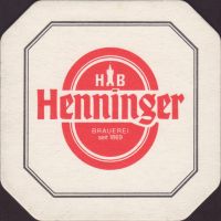 Beer coaster henninger-151