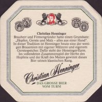 Beer coaster henninger-152-zadek-small