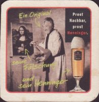 Beer coaster henninger-154-zadek