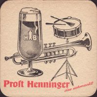 Beer coaster henninger-155