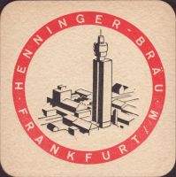 Beer coaster henninger-155-zadek