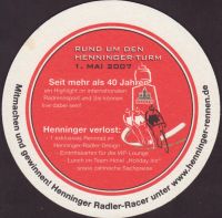 Beer coaster henninger-162