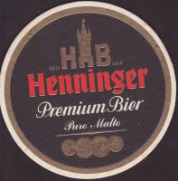 Beer coaster henninger-164