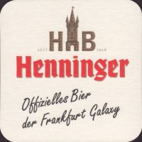 Beer coaster henninger-166