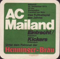 Beer coaster henninger-170-zadek-small