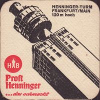 Beer coaster henninger-172