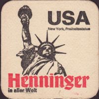 Beer coaster henninger-172-zadek