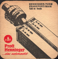 Beer coaster henninger-175