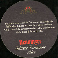 Beer coaster henninger-18