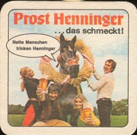 Beer coaster henninger-2