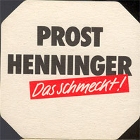 Beer coaster henninger-21-zadek