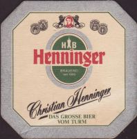 Beer coaster henninger-3