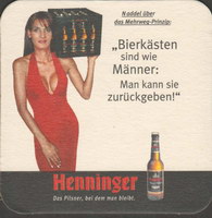 Beer coaster henninger-30-zadek