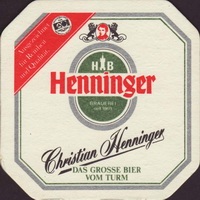 Beer coaster henninger-38