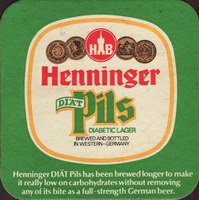 Beer coaster henninger-45-zadek