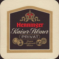 Beer coaster henninger-46