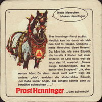 Beer coaster henninger-48-zadek-small