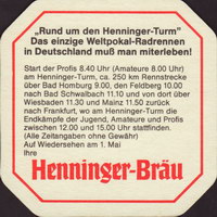 Beer coaster henninger-55-zadek-small