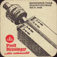 Beer coaster henninger-67