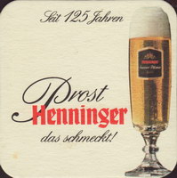 Beer coaster henninger-71-oboje