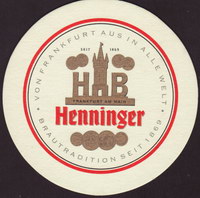 Beer coaster henninger-74