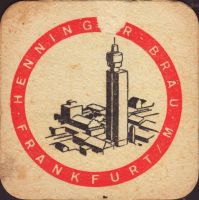 Beer coaster henninger-79-zadek