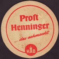 Beer coaster henninger-82