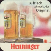 Pivní tácek henninger-83-zadek-small