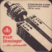 Beer coaster henninger-91