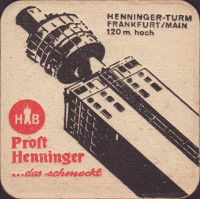 Pivní tácek henninger-91