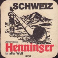 Beer coaster henninger-95-zadek-small