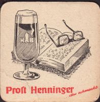 Beer coaster henninger-96-small