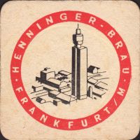 Beer coaster henninger-96-zadek