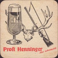 Beer coaster henninger-97