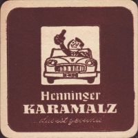 Beer coaster henninger-99-zadek-small