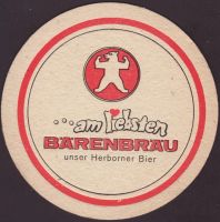 Beer coaster herborner-brauhaus-barenbrau-3