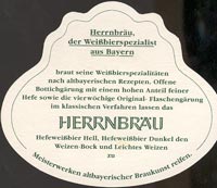Beer coaster herrnbrau-1-zadek
