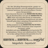 Beer coaster herrnbrau-13-zadek